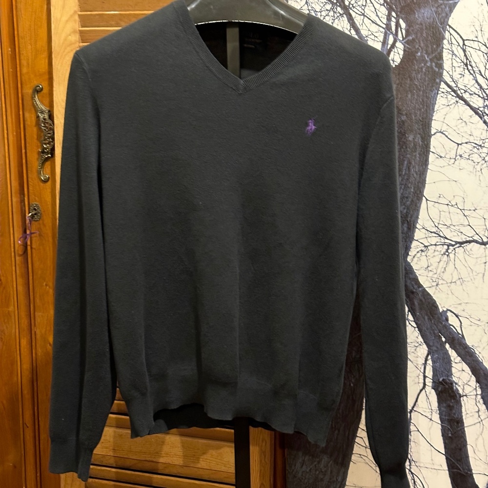 Polo Ralph Lauren Pima Cotton V-Neck Sweater